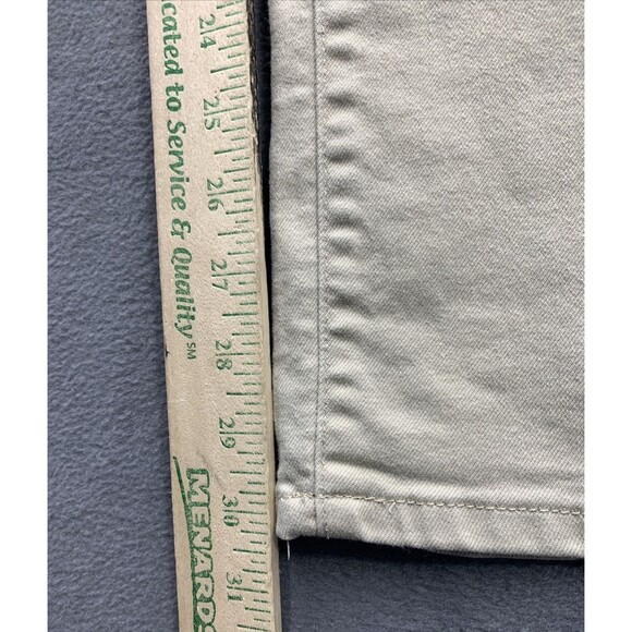 Croft & Barrow Denim Jeans Men's Size 38X32 Slim Fit Cream - Picture 6 of 16